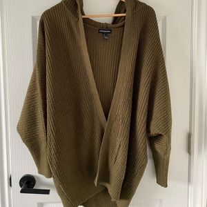 Urban Plant Hooded Cardigan